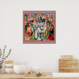 ベタニーでのディナー(M 055) ポスター