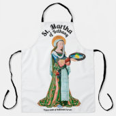 ベタニーの聖マルタが台所で（平野） エプロン (正面)