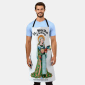 ベタニーの聖マルタが台所で（平野） エプロン (着用した状態)