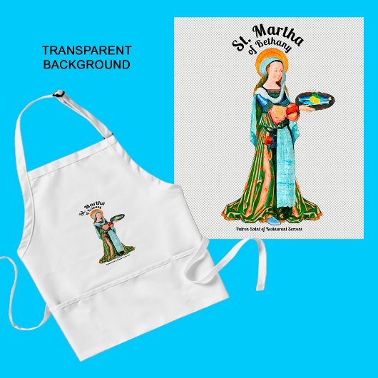 ベタニーの聖マルタが台所で（平野） スタンダードエプロン