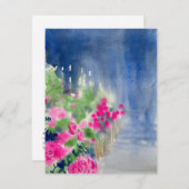 ベタニーバラビーチ: Notecard サンキューカード (正面/裏面)