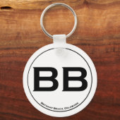 ベタニービーチキーチェーン キーホルダー (正面)