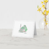 ベタニービーチグリーティングカード カード (黄色い花)