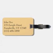 ベタニービーチサンライズII ラゲッジタグ (裏面横)