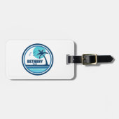 ベタニービーチデラウェアパームツリーバード ラゲッジタグ (正面横)