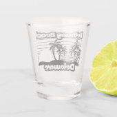 ベタニービーチデラウェア ショットグラス (裏面)