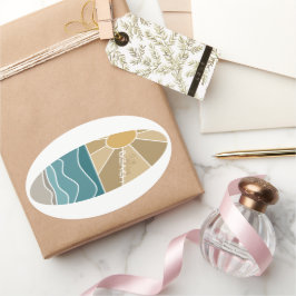 ベタニービーチ防水シール 楕円形シール