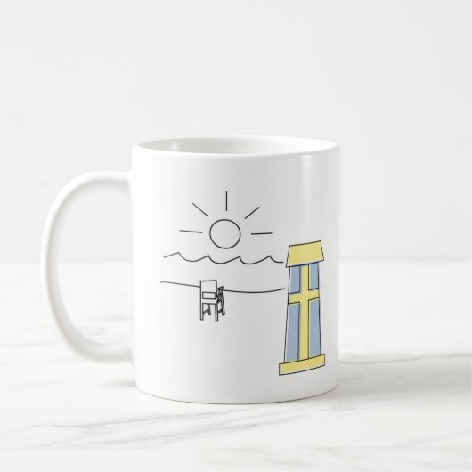 ベタニービーチ コーヒーマグカップ (左)