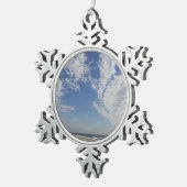 ベタニービーチII スノーフレークピューターオーナメント (右)