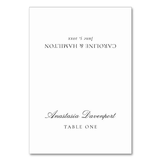 ベタニーミラー座席表 テーブルナンバー (正面)