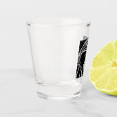 ベタフィッシュスケッチ ショットグラス (左)