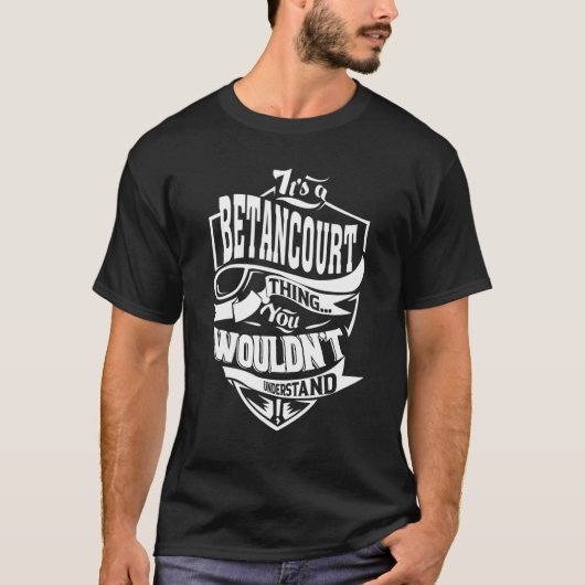 ベタンコート特有のもの Tシャツ (正面)