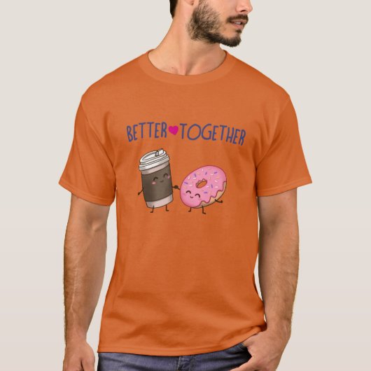 ベターチューザー カフェ ドーナツ Tシャツ (正面)