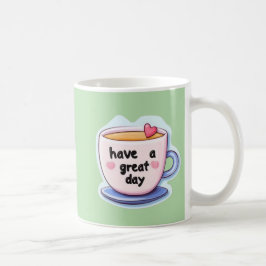 ベター・デイ コーヒーマグ - ポジティブな家族へのギフト コーヒーマグカップ