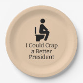 ベター・プレジデント紙プレート ペーパープレート (正面)