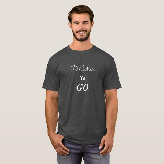 ベター Tシャツ (正面フル)