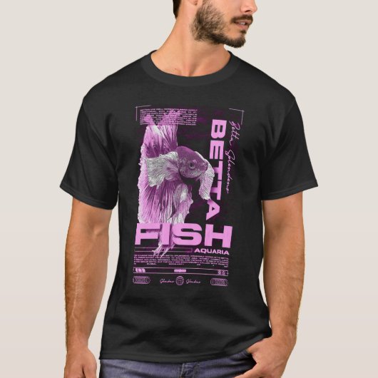 ベタ飼育者モダンストリートウェア Tシャツ (正面)