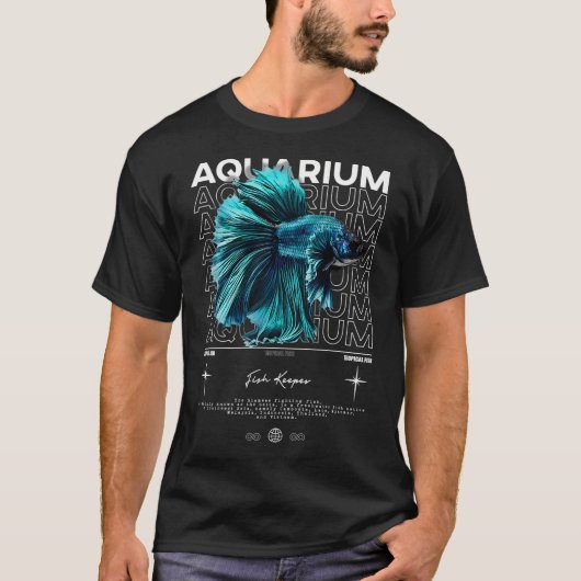 ベタ飼育者モダンストリートウェア Tシャツ (正面)