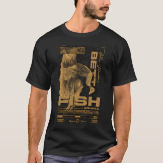 ベタ飼育者モダンストリートウェア Tシャツ