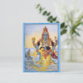 ベダスを乳児にしたマシア ポストカード (スタンド正面)