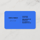 ベチーナ名刺 名刺 (裏面)