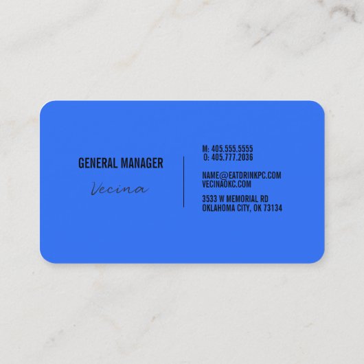 ベチーナ名刺 名刺 (裏面)