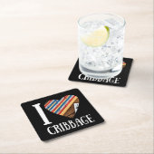 ベッおもしろいジ スクエアペーパーコースター (インサイチュ)