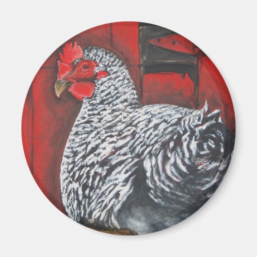 ベッキー・チキン マグネット (正面)