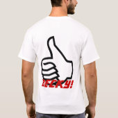ベッキーTシャツに似合う Tシャツ (裏面)