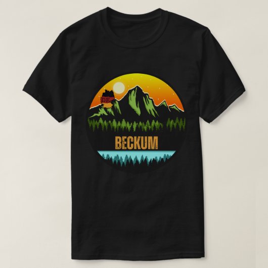 ベックム(ドイツ) Tシャツ (デザイン正面)