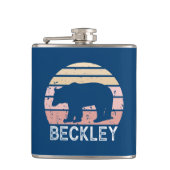 ベックリーウェストバージニアレトロベア フラスク (正面)