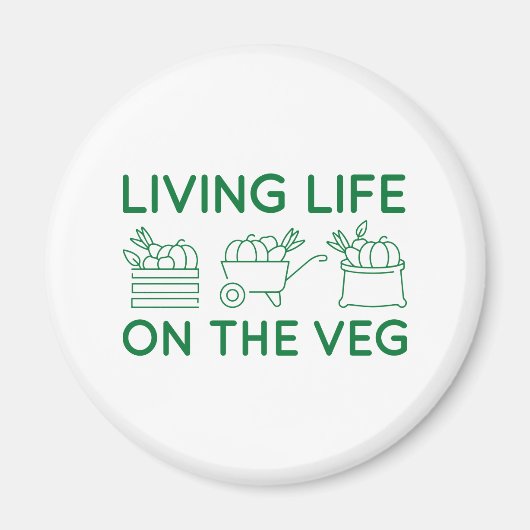 ベッグでの生活 マグネット (正面)