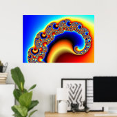 ベッコニング2 – フラクタル ポスター (ホームオフィス)