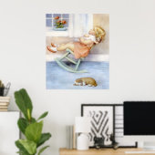 ベッシーペースグットマンアワラブルリトルトドラーガール ポスター (ホームオフィス)