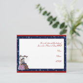 ベッシーロス選手が旗メモリアルデーを作る ポストカード (スタンド正面)