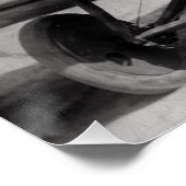 ベッシー・コールマンとその飛行機, 1922 ポスター (コーナー)