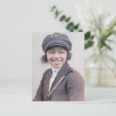 ベッシー・コールマンのカラー写真 ポストカード (スタンド正面)