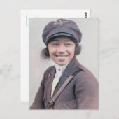 ベッシー・コールマンのカラー写真 ポストカード (正面/裏面)