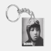 ベッシー・コールマン – 航空先駆者 キーホルダー (正面左)