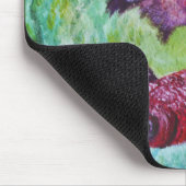 ベッタの魚の水色 マウスパッド (コーナー)