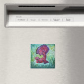 ベッタの魚の水色 マグネット (インサイチュ (食洗機))