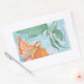 ベッタダンス 長方形シール (封筒)