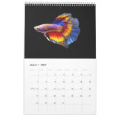 ベッタフィッシュカレンダー カレンダー (3月 2027)