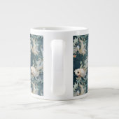 ベッタフィッシュブルーホワイト ジャンボコーヒーマグカップ (裏面)