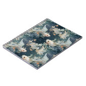 ベッタフィッシュブルーホワイト ノートブック (左側)