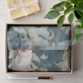 ベッタフィッシュブルーホワイト 薄葉紙 (ギフト)