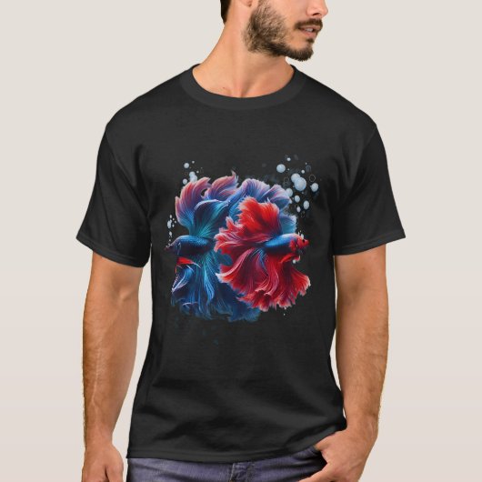 ベッタフィッシュ愛好家 Tシャツ (正面)