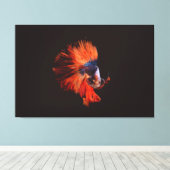 ベッタフィッシュ キャンバスプリント (インサイチュ (ウッドフロア))