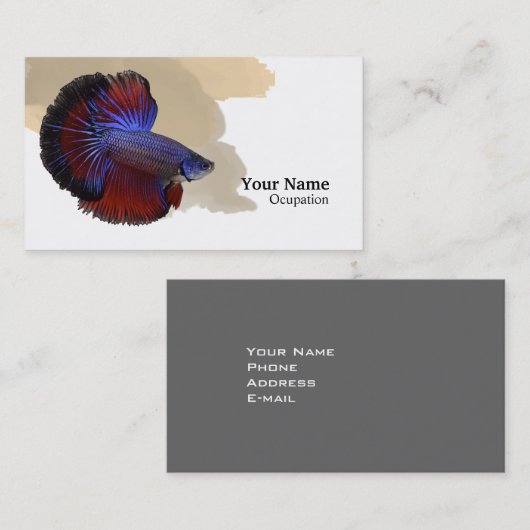 ベッタフィッシュ 名刺 (正面/裏面)