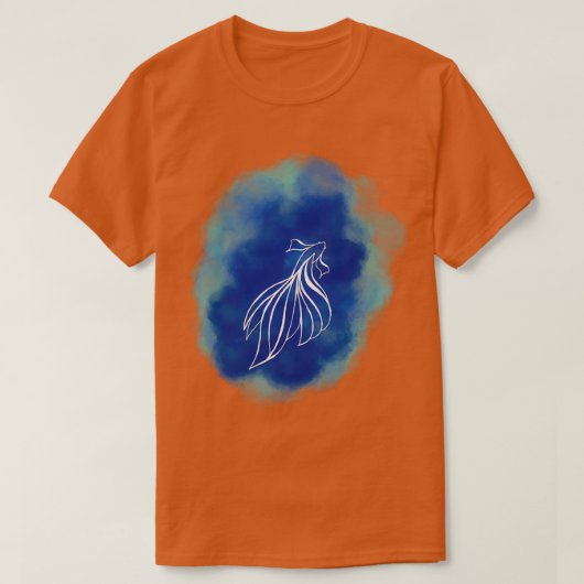 ベッタブルー1 Tシャツ (デザイン正面)